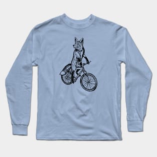 SEEMBO Fox Cycling Bicycle Bicycling Cyclist Biking Fun Bike Long Sleeve T-Shirt